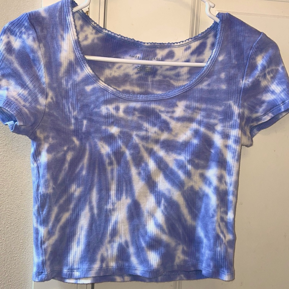 Blue Tie Dye T-shirt